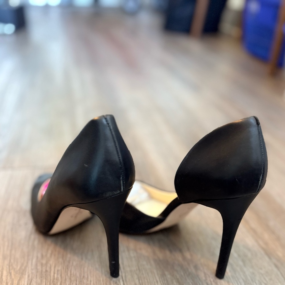 Jessica Simpson Prizma Leather d'Orsay Pumps - Picture 2 of 6
